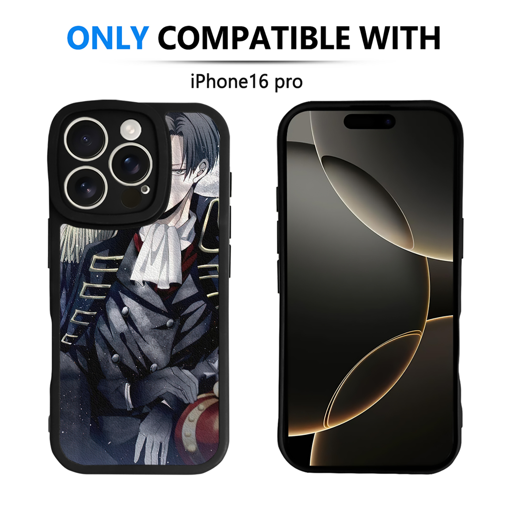 （画像用） 進撃の巨人 Attack on Titan 【iPhone 16シリーズ対応】シリコンスマホケース（レザー調） 材質：シリコン